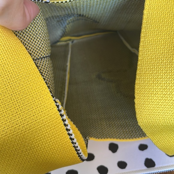 TOTE Yellow Duck Bohemian Crochet • Spring Boho Vest Bag NWOT 💛✨💛 - Picture 7 of 10